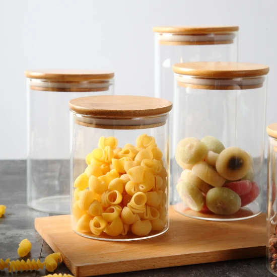 Borosilicate Glass Storage Jar, Kitchen Container Glassware